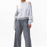 Sweater with cut out