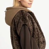 Bodywarmer met capuchon