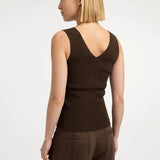 Ribbed tank top