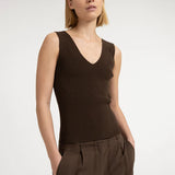 Ribbed tank top