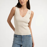 Ribbed tank top