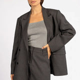 PASCALE PINSTRIPE skirt