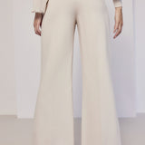 Bootcut punto milano trousers