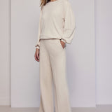 Bootcut punto milano trousers