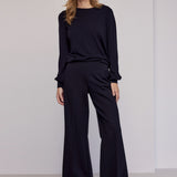 Bootcut punto milano trousers