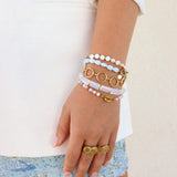 Rosé all day bracelet