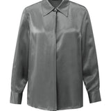 Satijnen blouse
