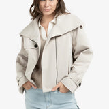 Trenchcoat bomberjack