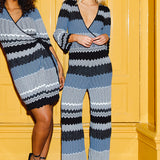 Florine Chevron Jumpsuit