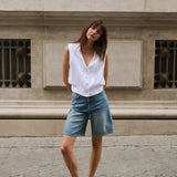 Sleeveless blouse