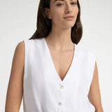 Sleeveless blouse