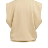 Sleeveless sweatshirt