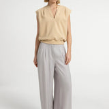 Sleeveless sweatshirt
