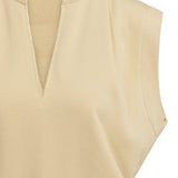 Sleeveless sweatshirt