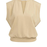Sleeveless sweatshirt