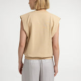 Sleeveless sweatshirt