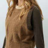 Soft knitted spencer