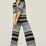 Florine Chevron Jumpsuit