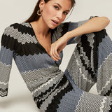 Florine Chevron Jumpsuit