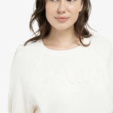 Sweater met geborduurd artwork