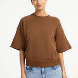 Sweater met korte raglanmouwen
