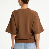 Sweater met korte raglanmouwen