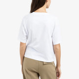 01-719081-602 T-shirt met flockprint