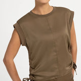 Top met koorddetails