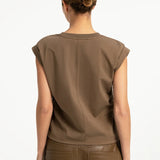 Top met koorddetails
