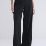 Trousers viscose blend stretch