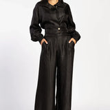 ROCIA TWILL SHINE trousers