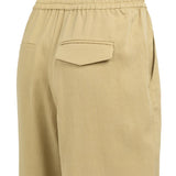 Barrel-leg trousers