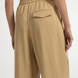 Barrel-leg trousers