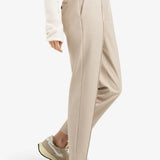 Broek met taillebanddetail