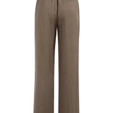 Trousers with wide legs